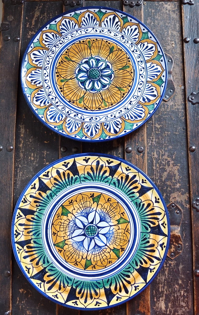 florence shopping ceramic plates