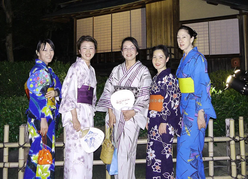 Yukata party Japan souvenir