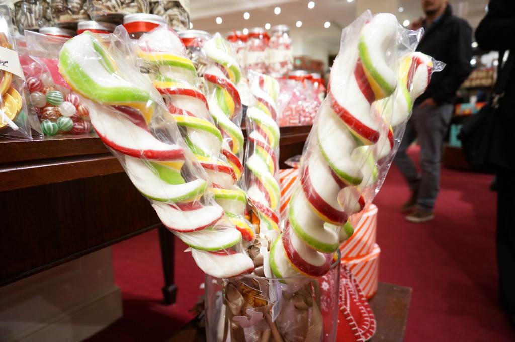 giant candy canes spiral