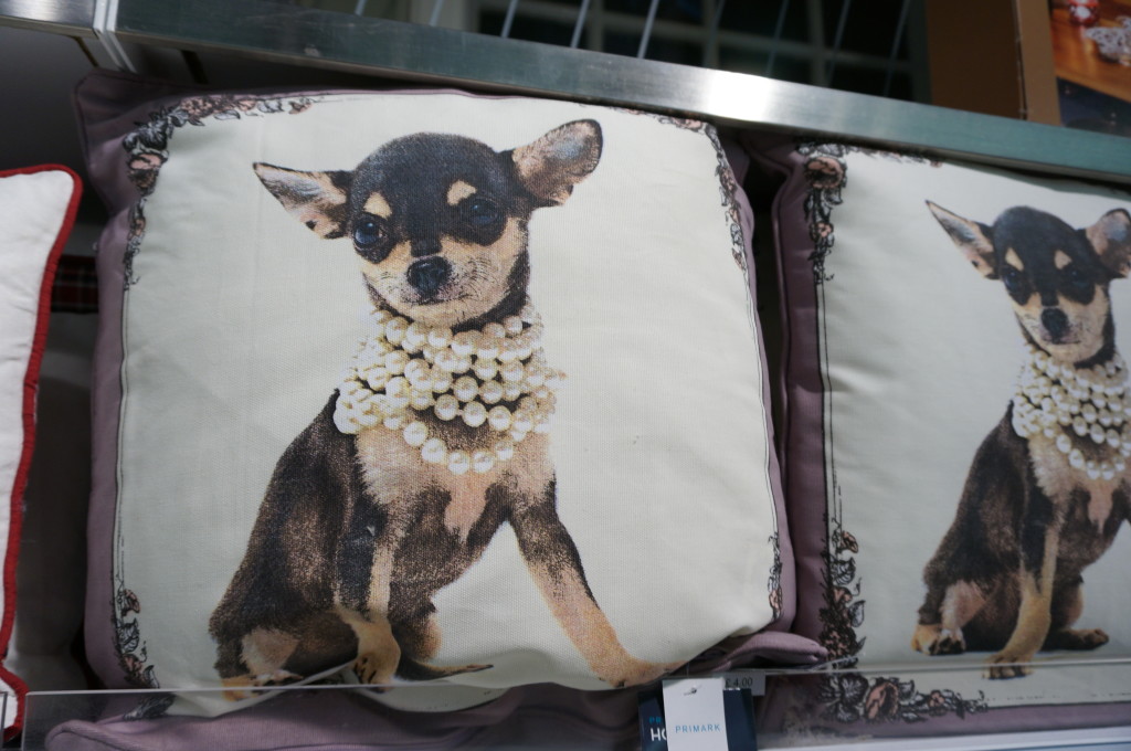 unique gift london chihuahua pillow primark souvenir