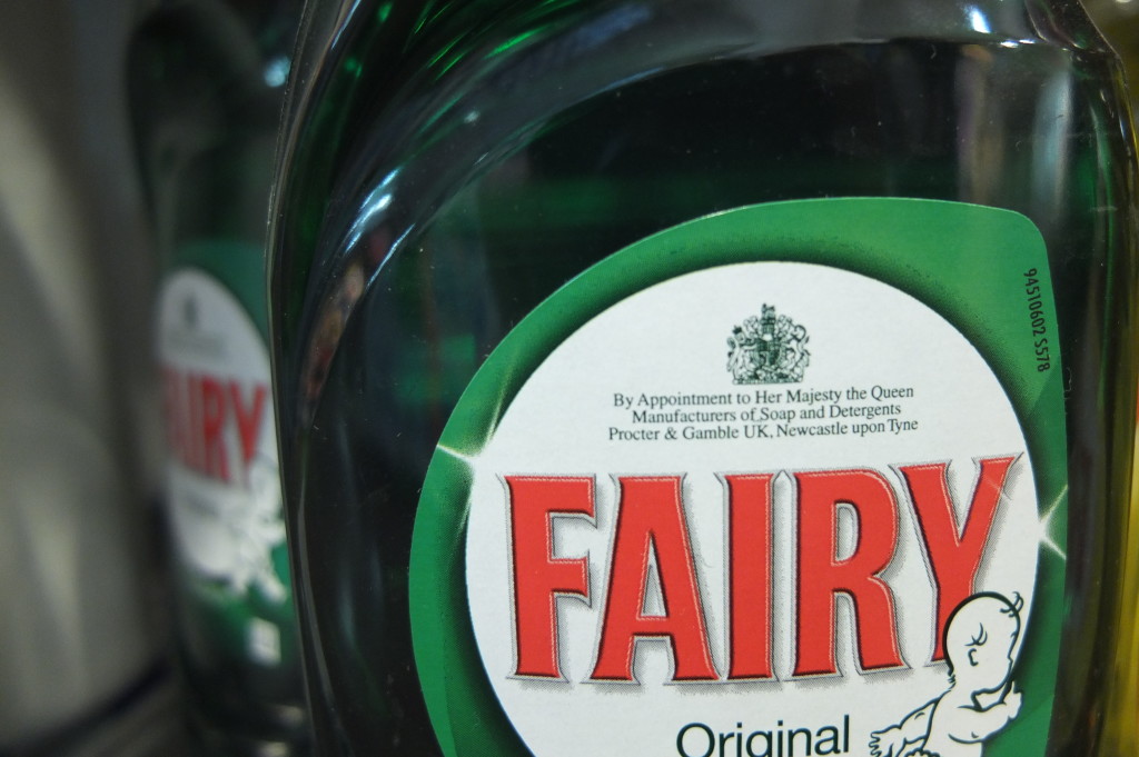 fairy dishwashing soap royal warrant england