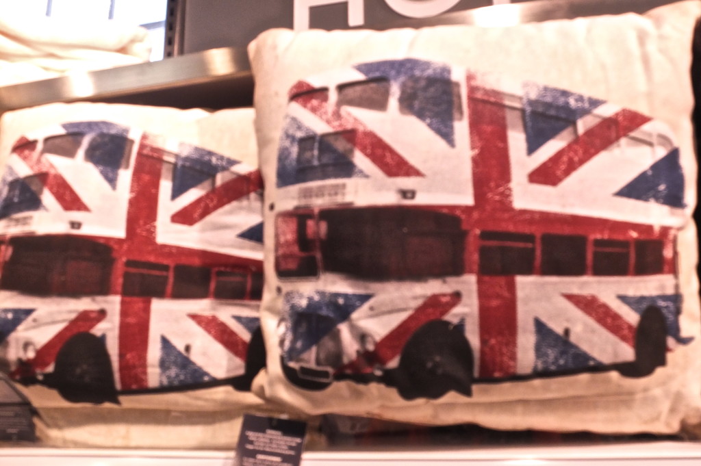 cheap london gift bus pillow primark souvenir