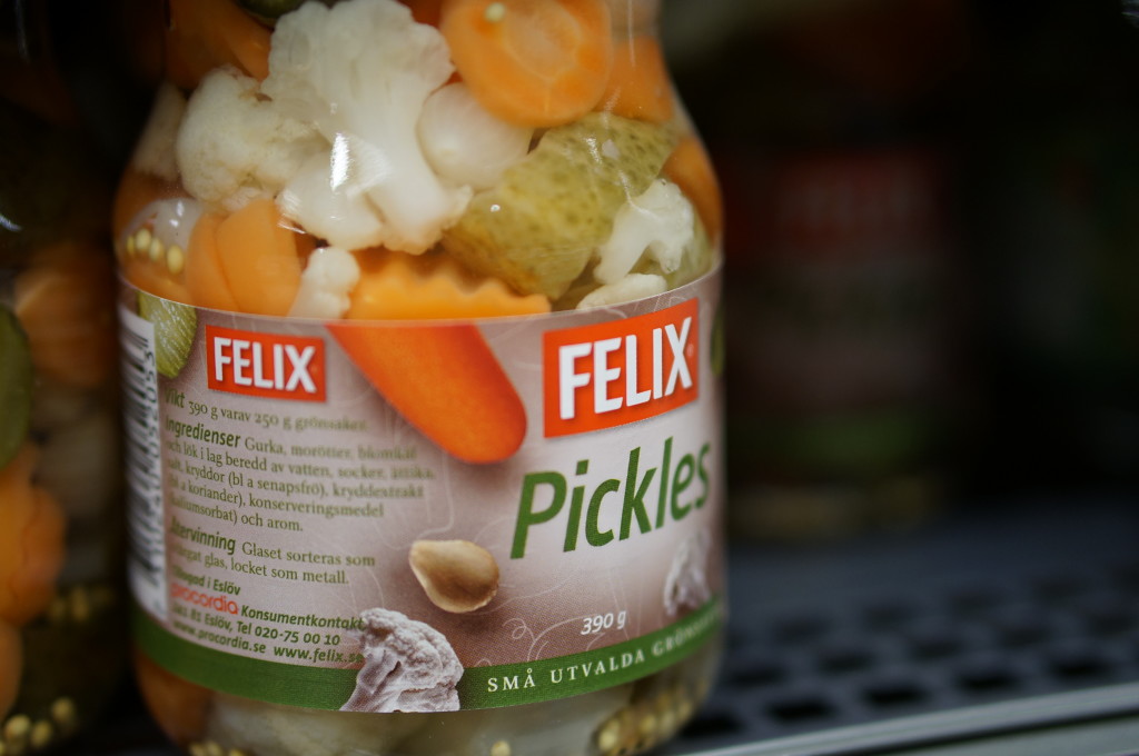 Swedish pickled vegetable salad