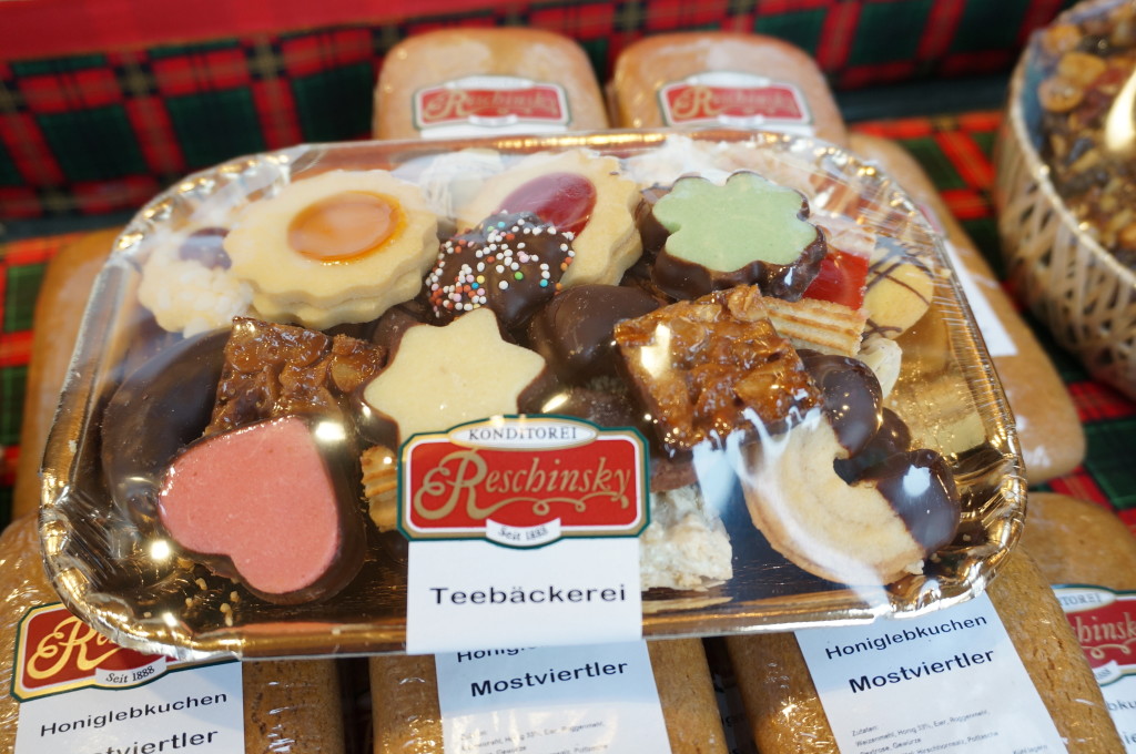 viennese cookies Schoenbrunn Christmas Market, Vienna. gift treat