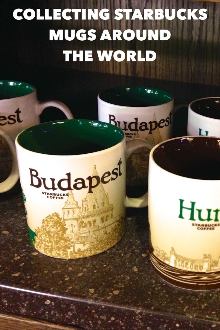 Starbucks City Mug Souvenirs Traveling the World over Morning Coffee