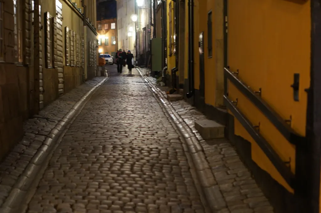 gamla stan stockholm cobblestone streets