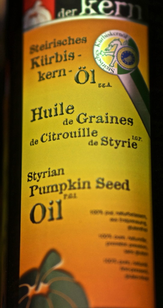 pumpkin seed olive oil from styria austria