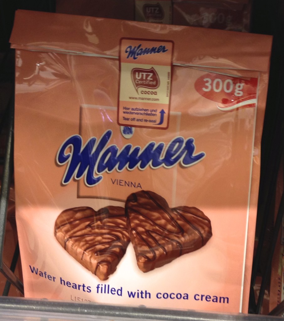 best vienna souvenir Manner chocolate hearts