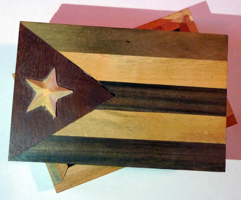 cuba souvenir Cuban Flag Box market