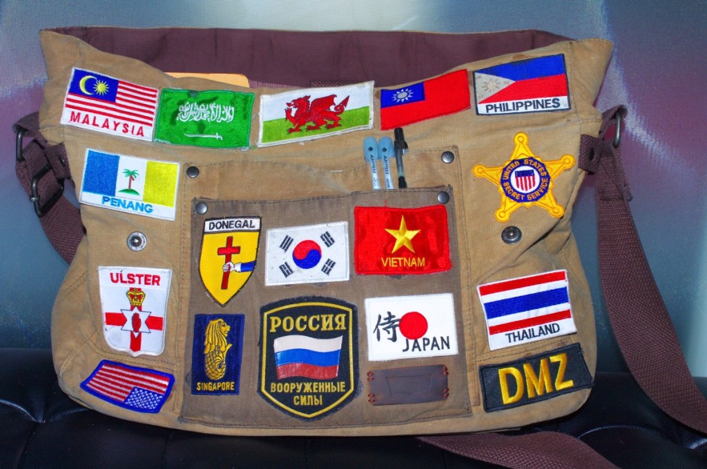 patch badge dmz singapore penang thailand usa malaysia secret service korea japan wales russia souvenir