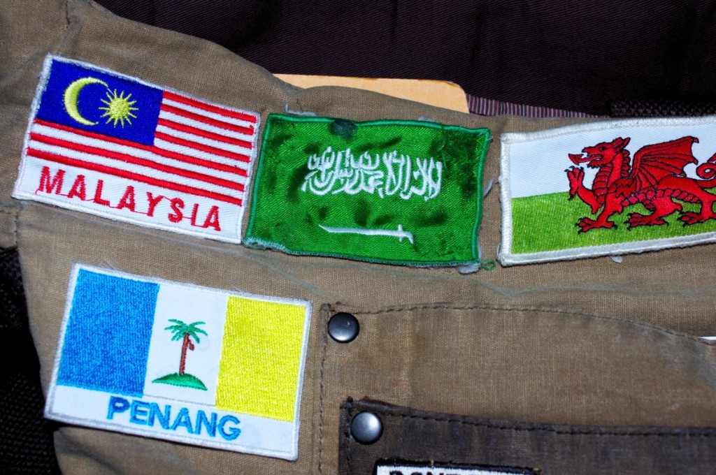 souvenir patch badge malaysia wales penang