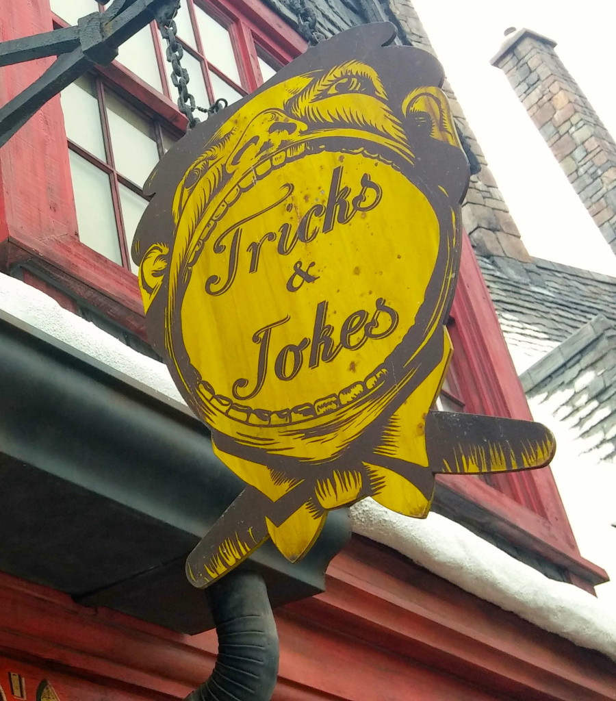 tricks and Jokes souvenir shop Harry Potter wizarding world orlando