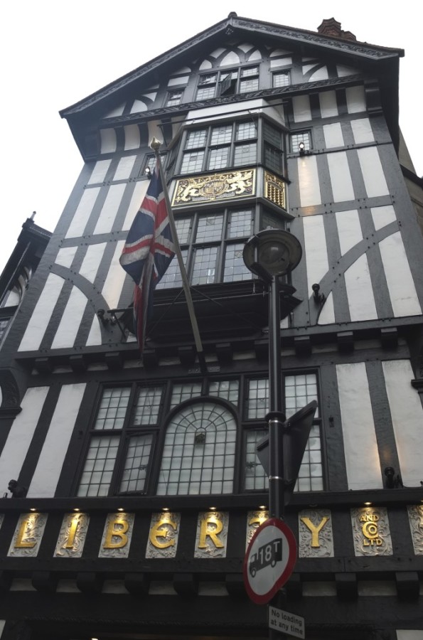 Liberty of London tudor shopfront Regent Street London