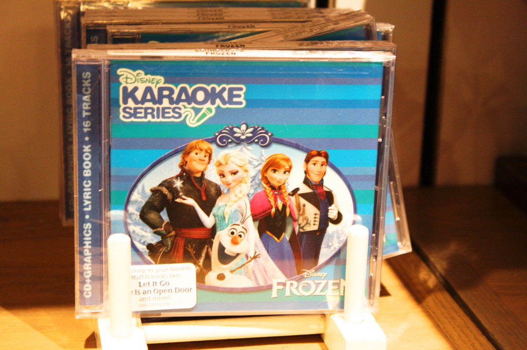 Let it go Frozen karaoke cd with ella anna olaf kristoff