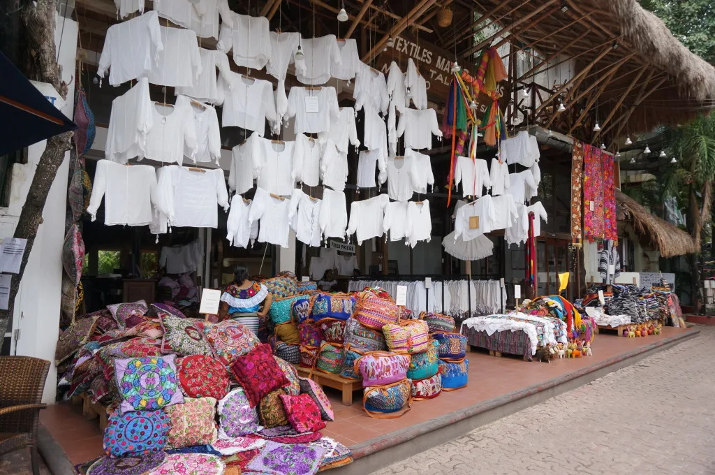 Mexican textile souvenirs