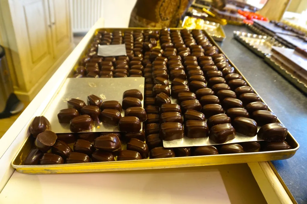 Belgian chocolate pralines in brussels best souvenir
