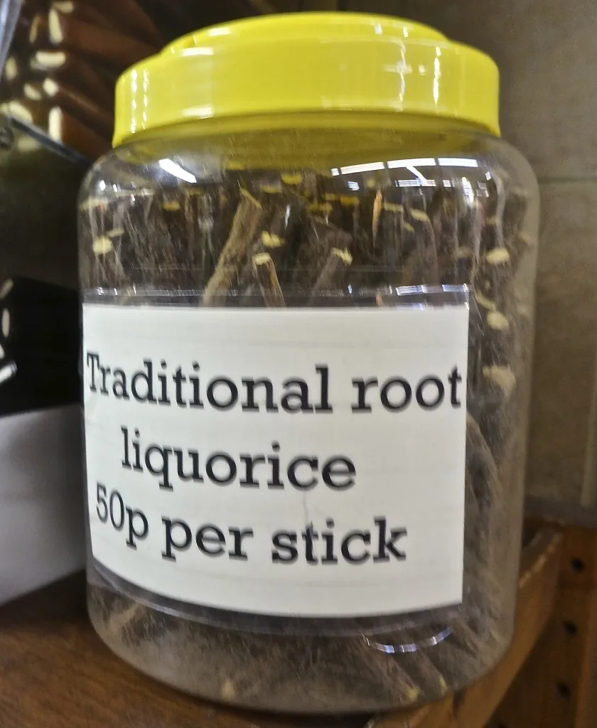 traditional licorice root stick