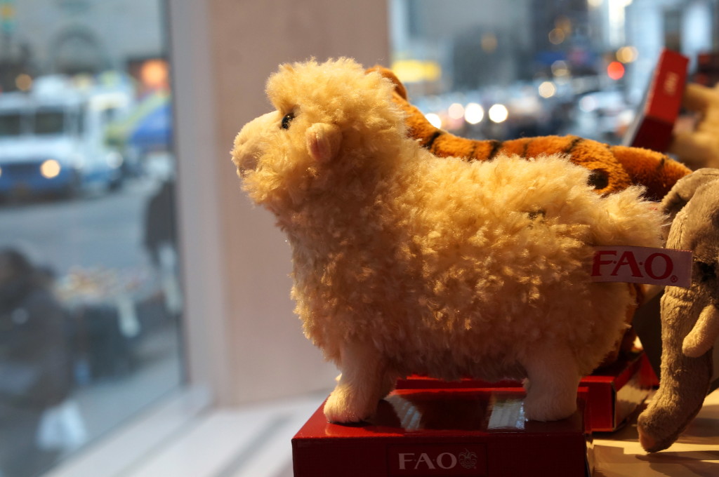 FAO Schwarz stuffed animals sheep lamb popular best-seller unique gift ideas kids