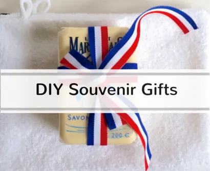 DIY cheap frugal souvenir gifts