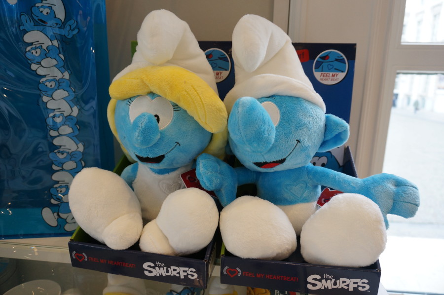 Finding Smurfs and Comics in Brussels