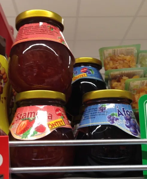 Popular Hungarian jam flavors include strawberry, cherry, prune and currant.