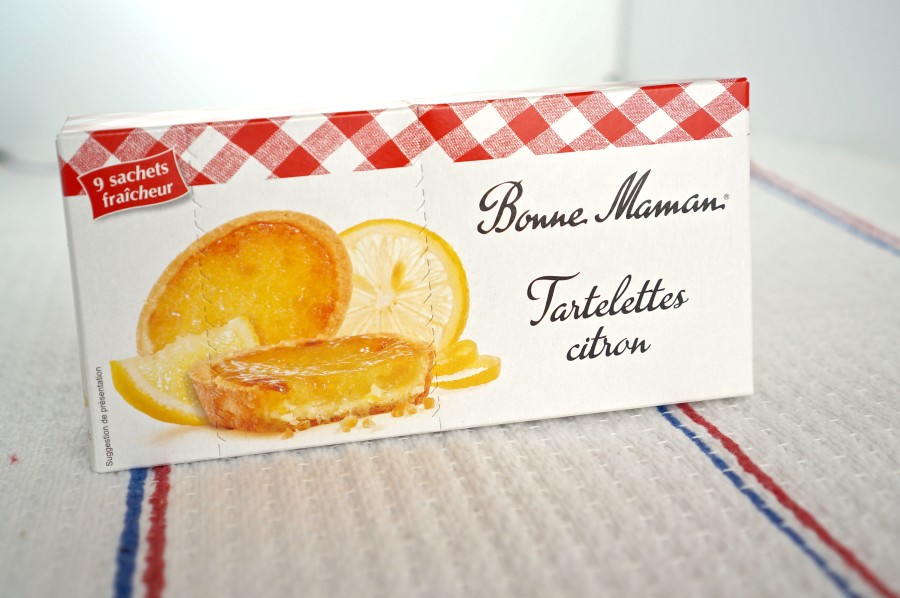 Bonne Maman Tartelettes citron French supermarket souvenirs
