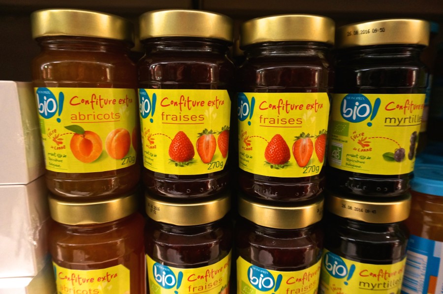 French jam supermarket Monoprix souvenir