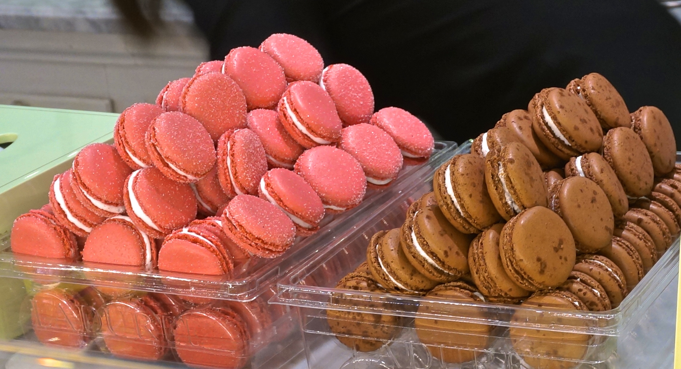 Pink Macarons From Laduree Paris