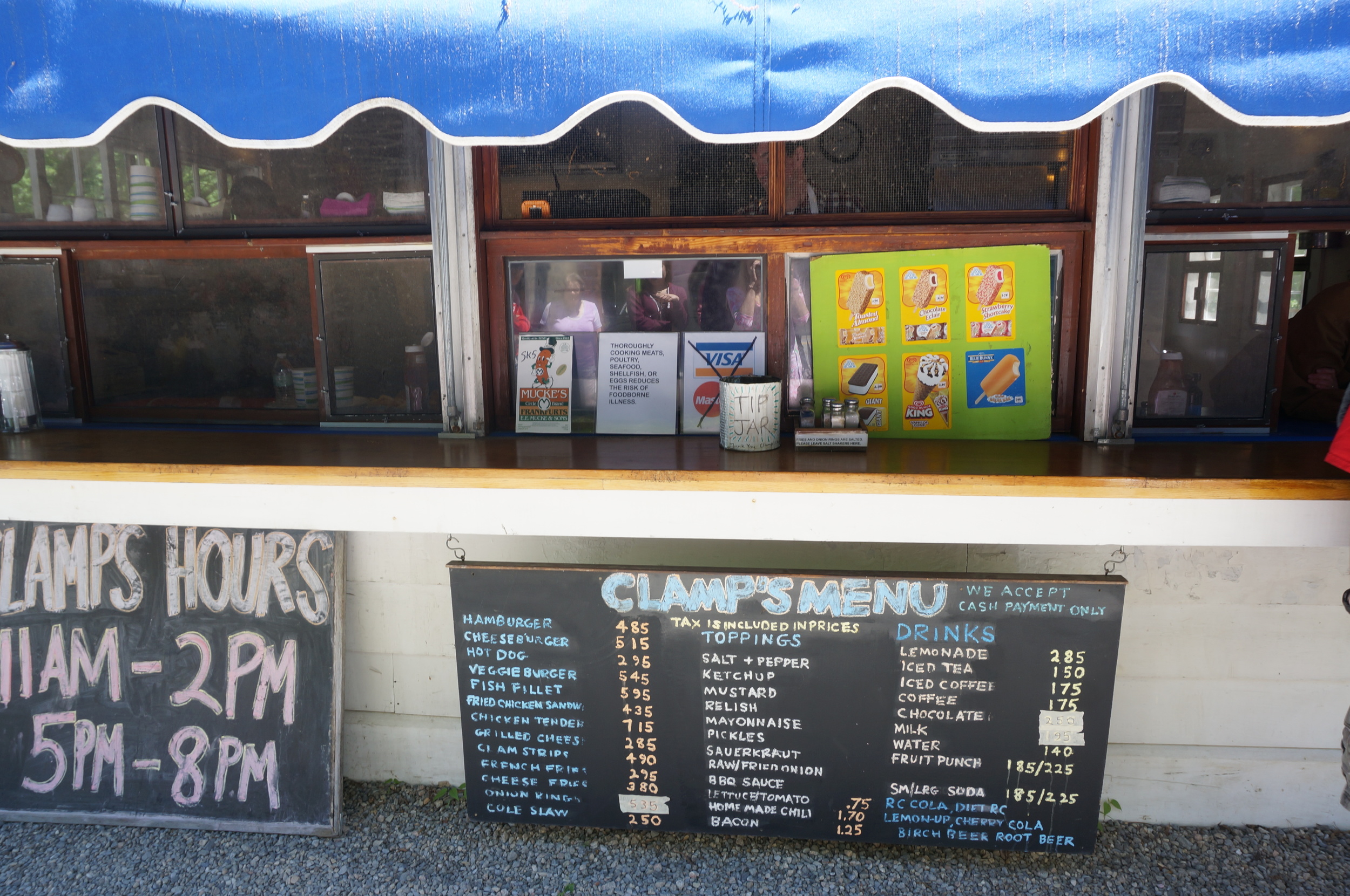 Clamps Hamburger Stand Best Road Food Burgers Recipe