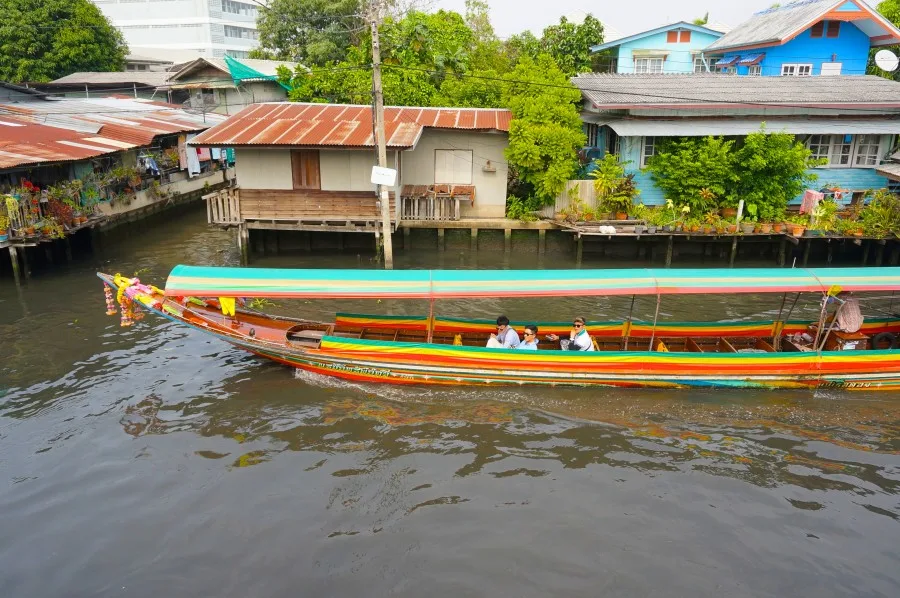 long boat ride tour bangkok canal river