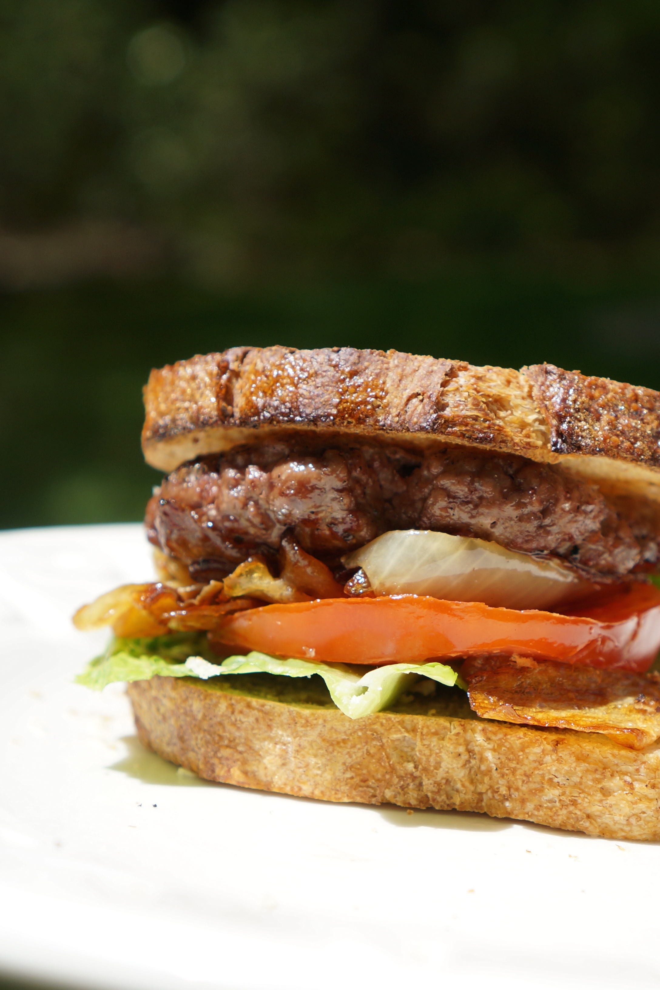 Clamps Hamburger Stand Best Road Food Burgers Recipe