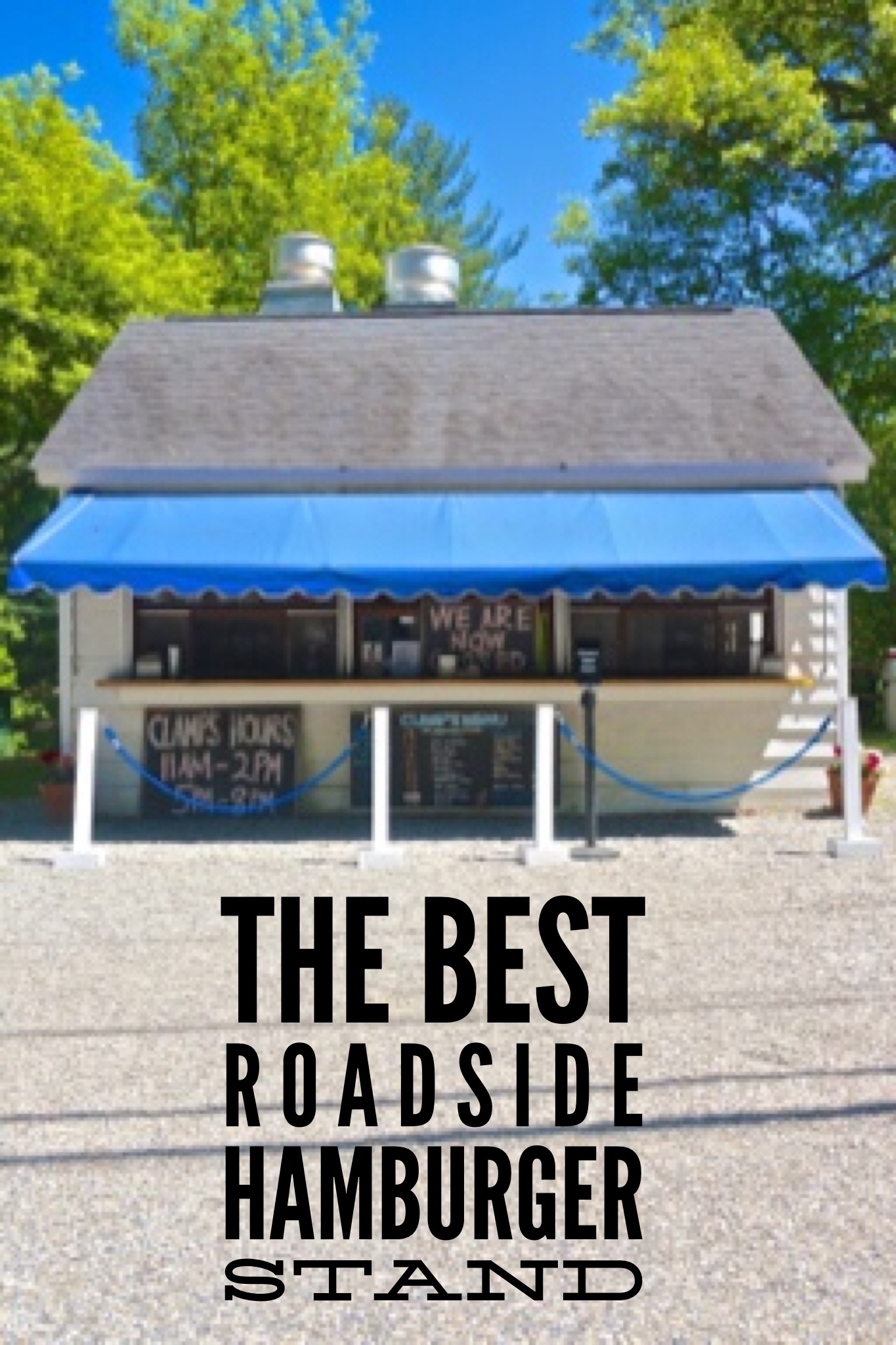 Clamps Hamburger Stand Best Road Food Burgers Recipe