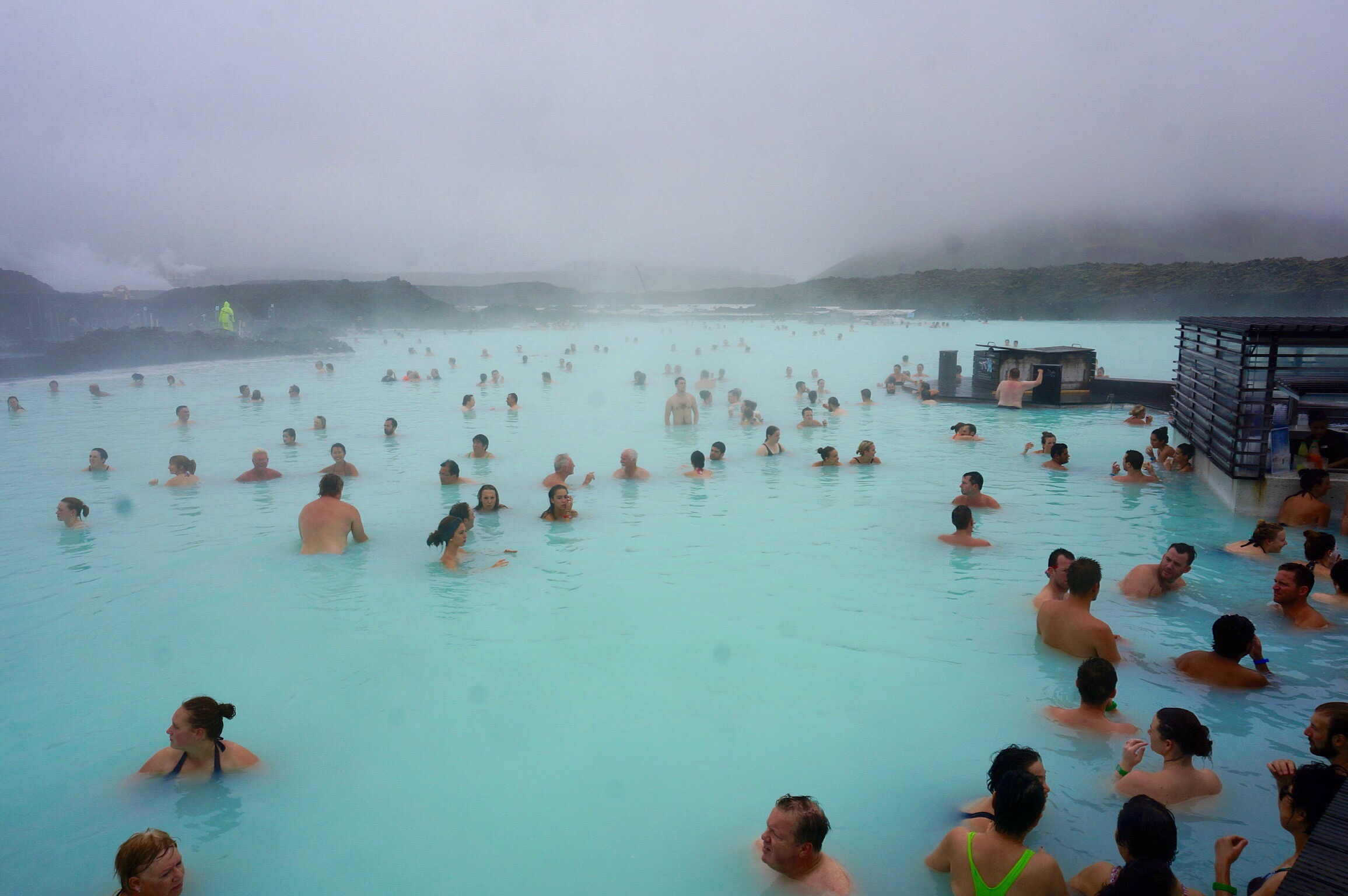 blue lagoon iceland towels showers