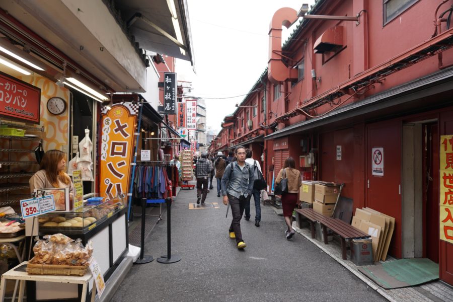 asakusa side streets shops