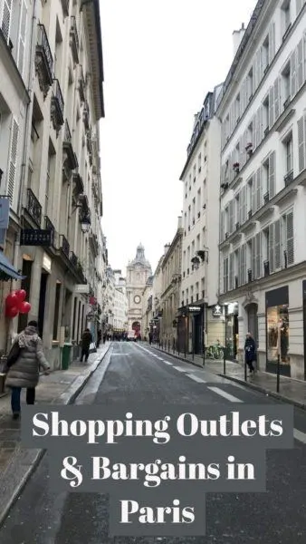 Shopping Paris Outlets and bargains