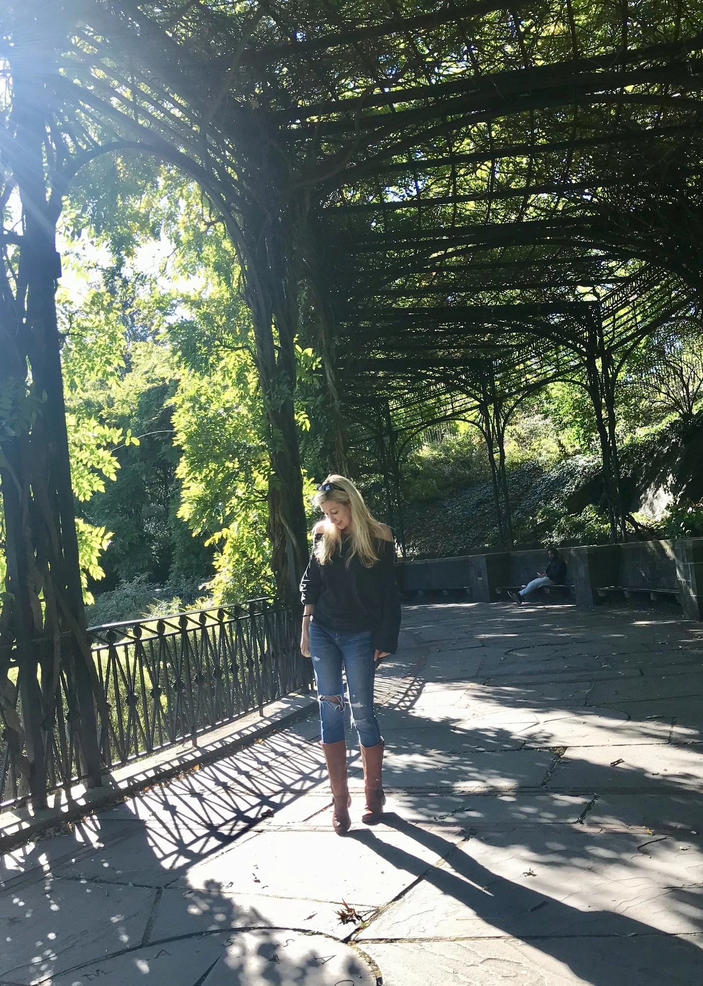 Wisteria Pergola Conservatory Gardens Central Park best photo opps instagram