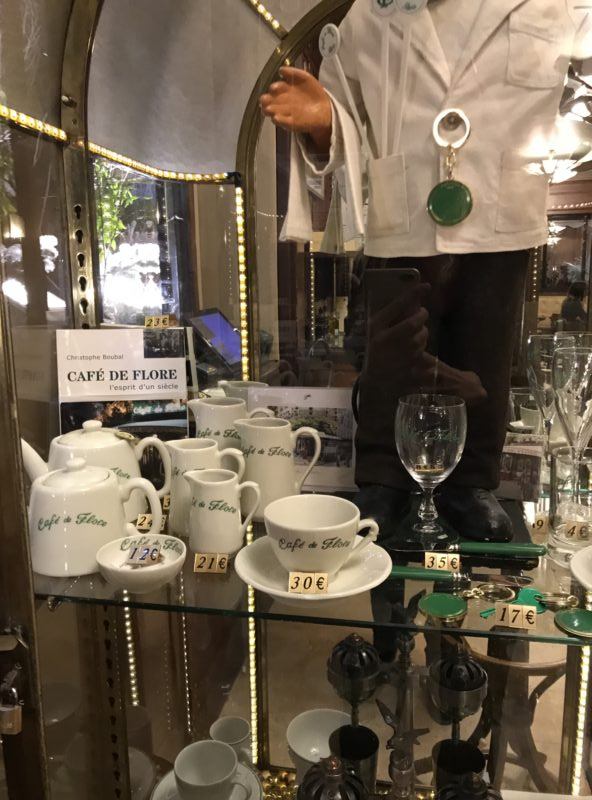 cafe de flor souvenir dishes tea cup set
