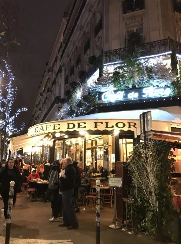 cafe de flor paris front restaurant exterior photos