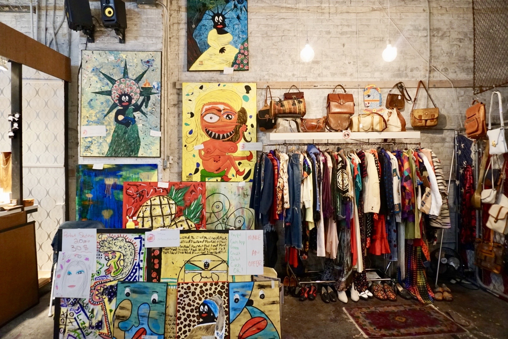 Williamsburg Brooklyn’s Artists & Fleas Market: a Photo Review