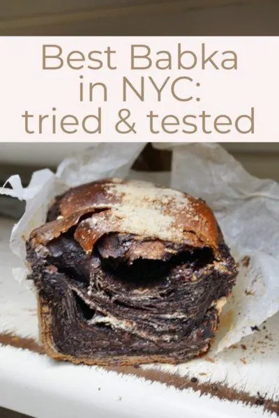 best chocolate babka in nyc