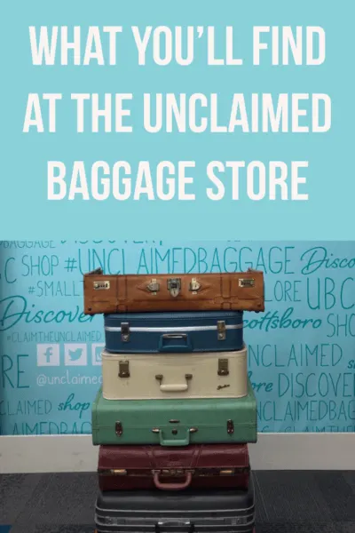 Unclaimed Baggage Store in Alabama-- a photo tour of what you'll find