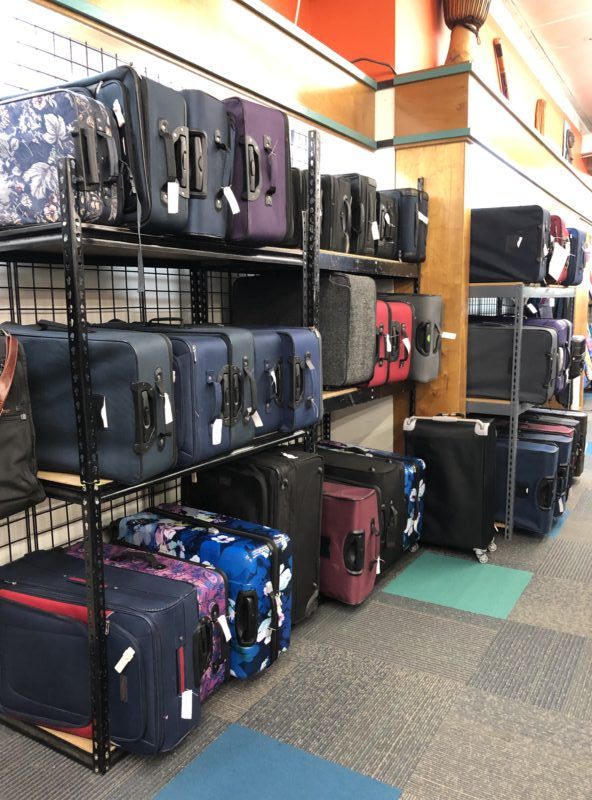 unclaimed baggages store photos suitcases luggage for sale