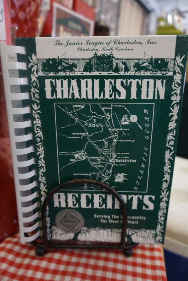 Souvenirs from Charleston: Charleston Receipts, a best-selling local cookbook.