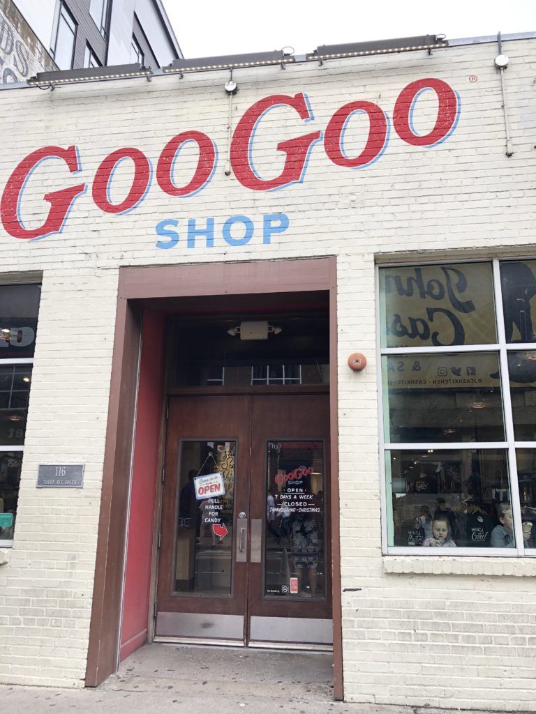 Visiting the Goo Goo Shop in Nashville for Iconic Chocolate Souvenirs