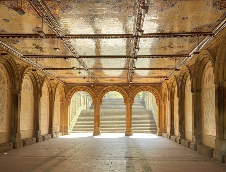 Bethesda Terrace, Central Park Nyc by Lumiere