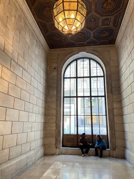 Schwarzman New York public Library main beaux art architecture NYPL