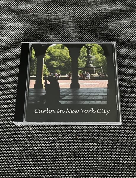Carlos CD central park classical guitarist
